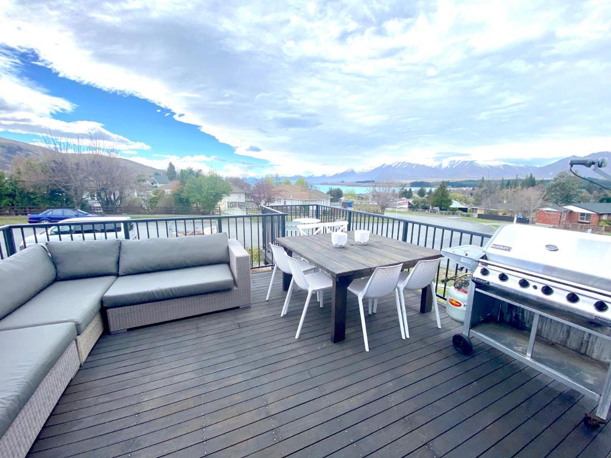 The Kiwi Bach Villa Lago Tékapo Exterior foto